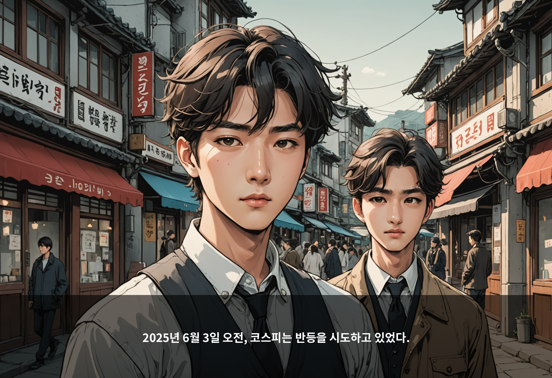 2025년 6월 3일 오전, 코스피는 반등을 시도하고 있었다.