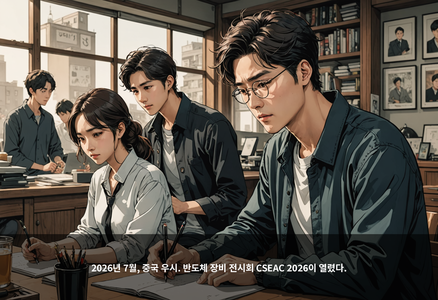 2026년 7월, 중국 우시. 반도체 장비 전시회 CSEAC 2026이 열렸다.