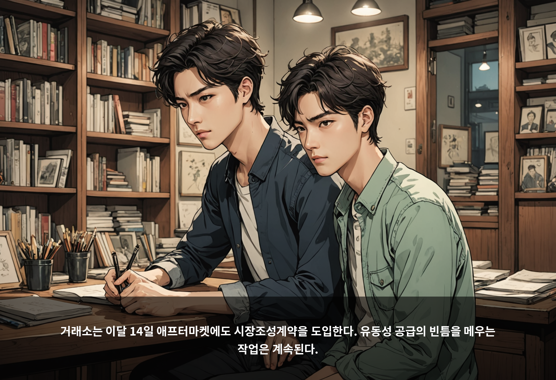 거래소는 이달 14일 애프터마켓에도 시장조성계약을 도입한다. 유동성 공급의 빈틈을 메우는 작업은 계속된다.