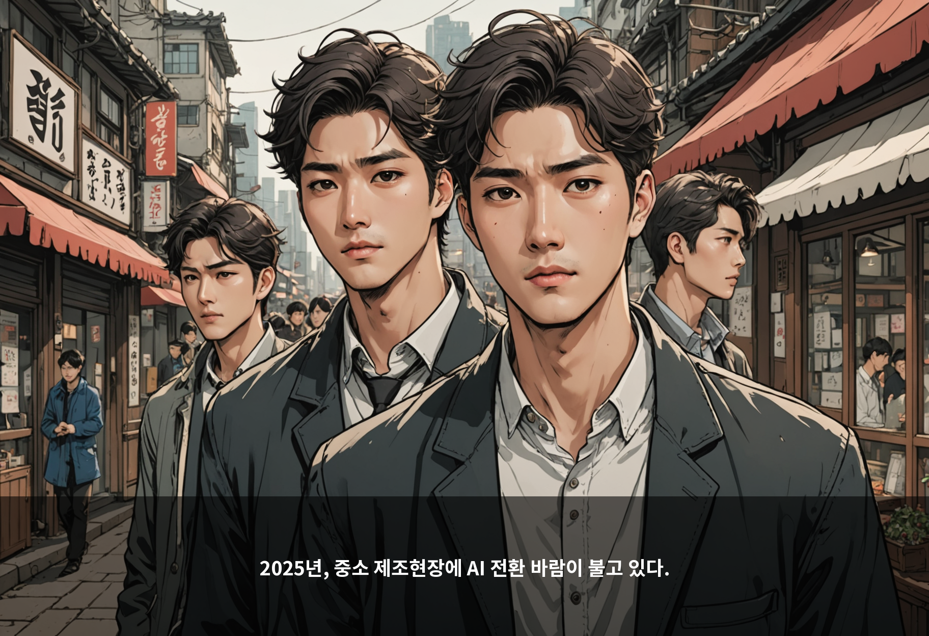 2025년, 중소 제조현장에 AI 전환 바람이 불고 있다.