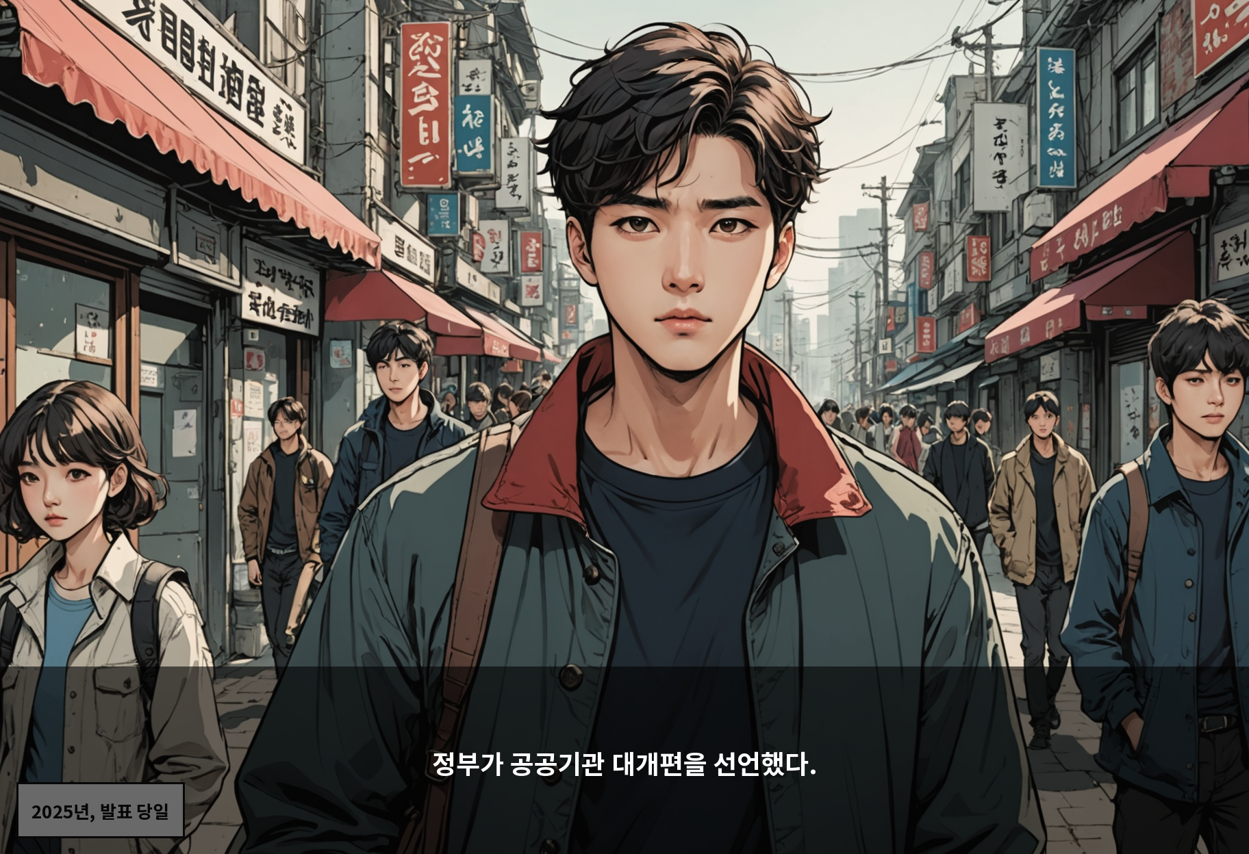 정부가 공공기관 대개편을 선언했다.