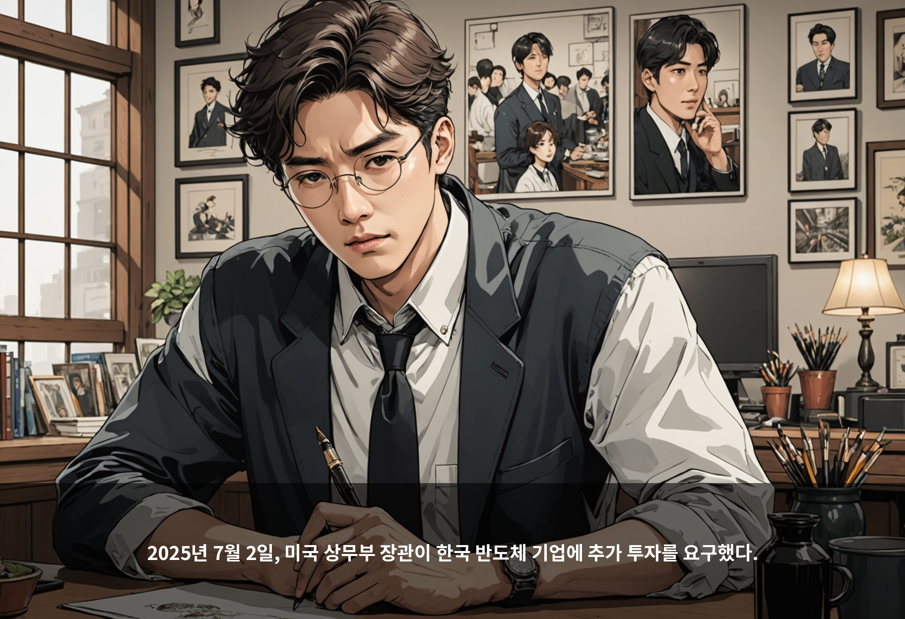 2025년 7월 2일. 미국 상무부 장관이 한국 반도체 기업에 추가 투자를 요구했다.