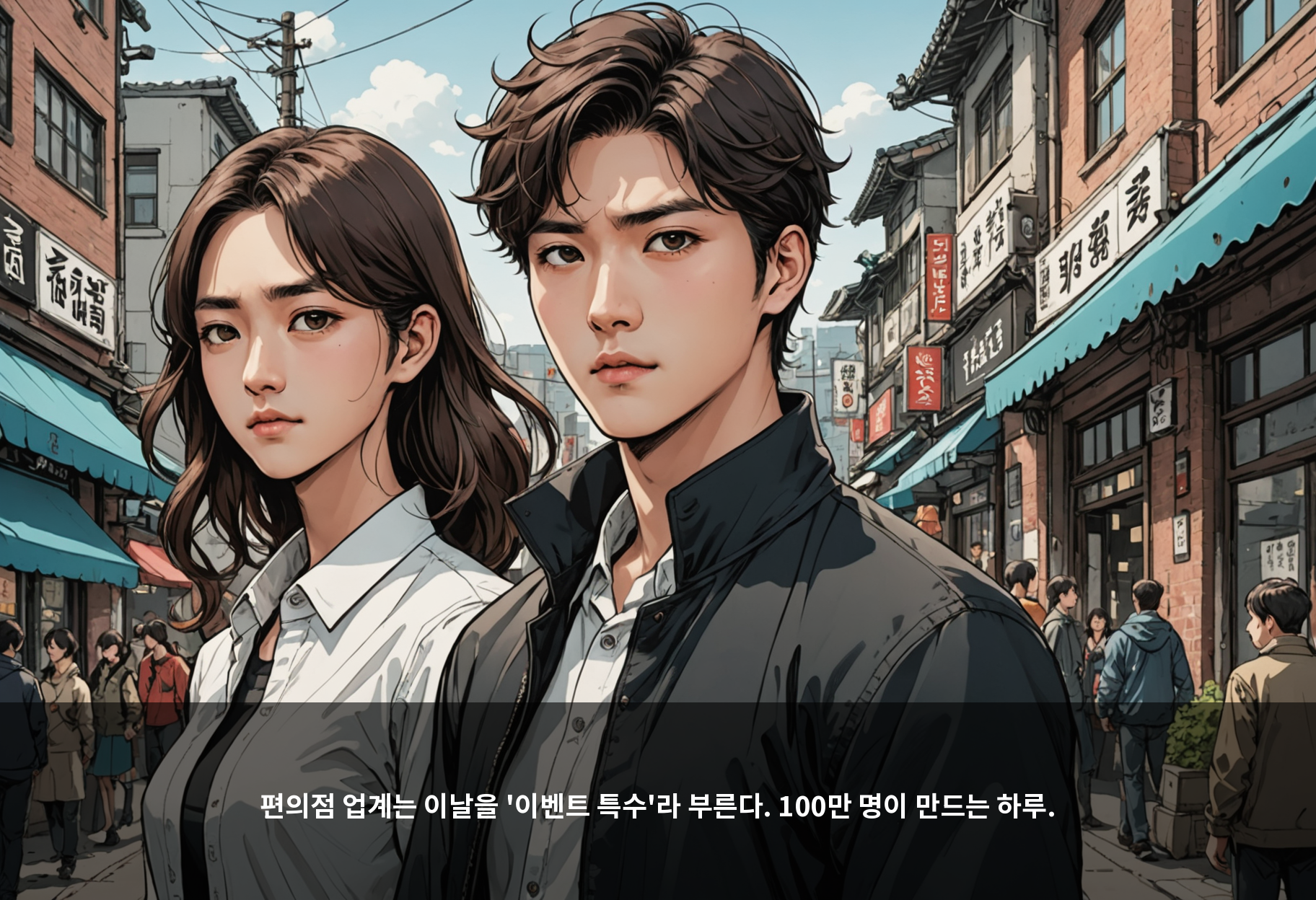 편의점 업계는 이날을 '이벤트 특수'라 부른다. 100만 명이 만드는 하루.