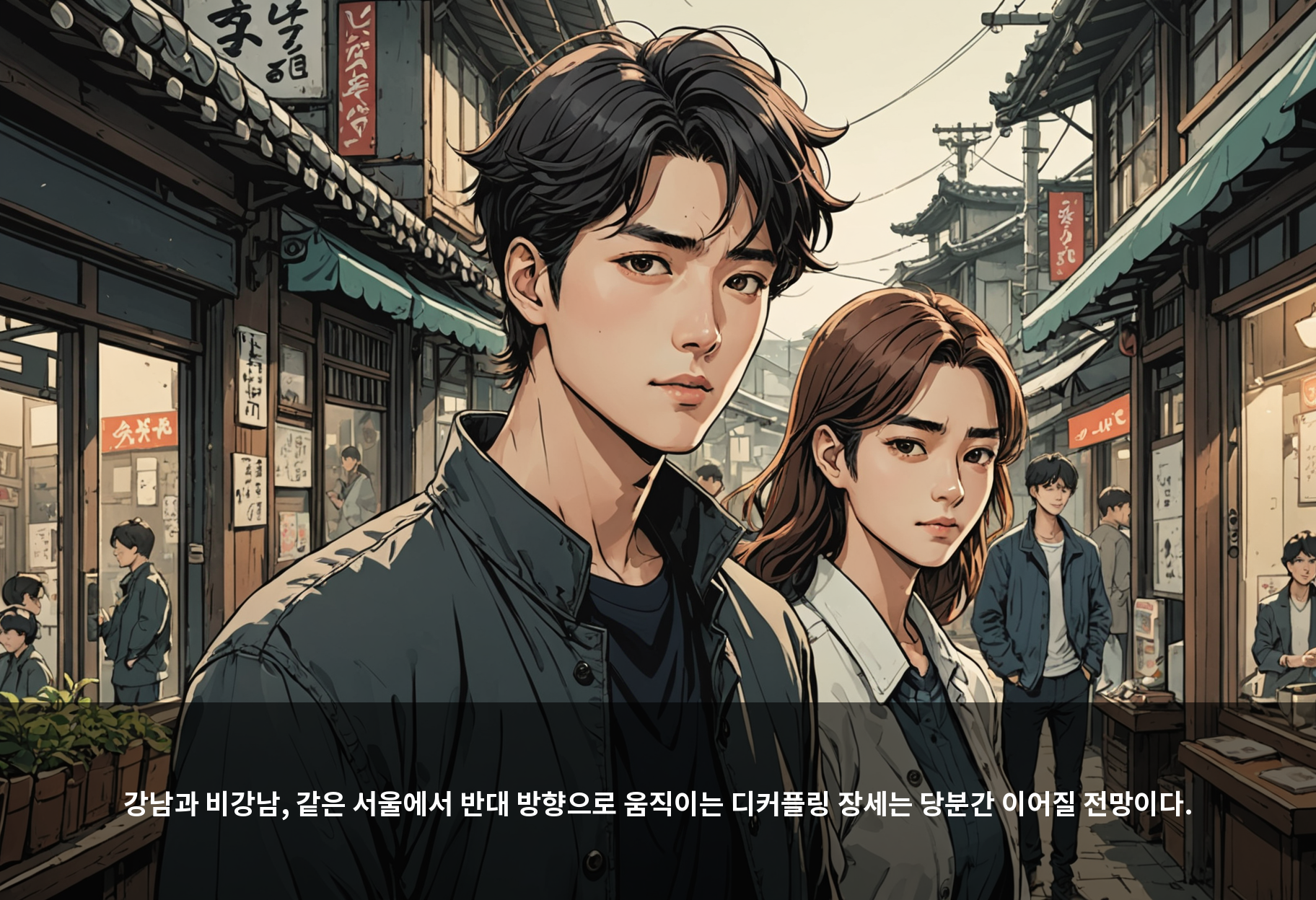 강남과 비강남, 같은 서울에서 반대 방향으로 움직이는 디커플링 장세는 당분간 이어질 전망이다.