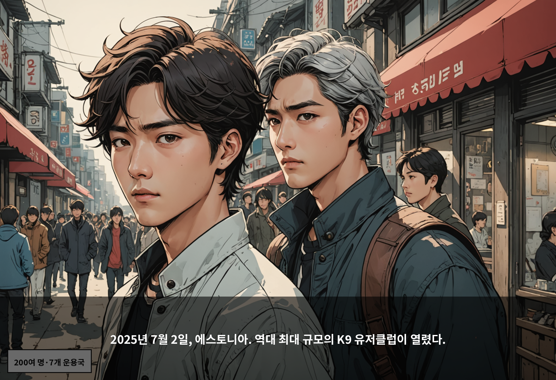 2025년 7월 2일, 에스토니아. 역대 최대 규모의 K9 유저클럽이 열렸다.