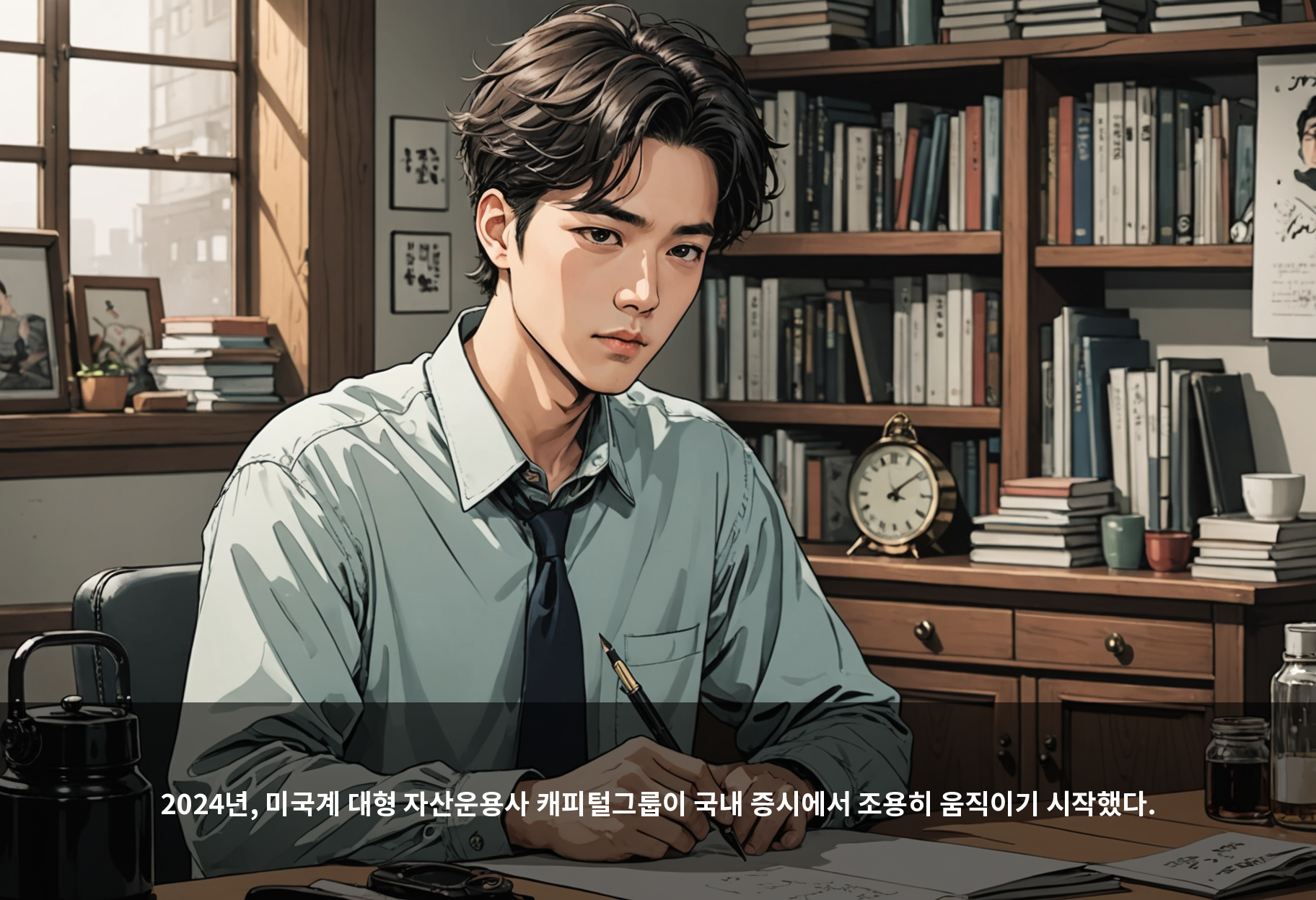 2024년, 미국계 대형 자산운용사 캐피털그룹이 국내 증시에서 조용히 움직이기 시작했다.