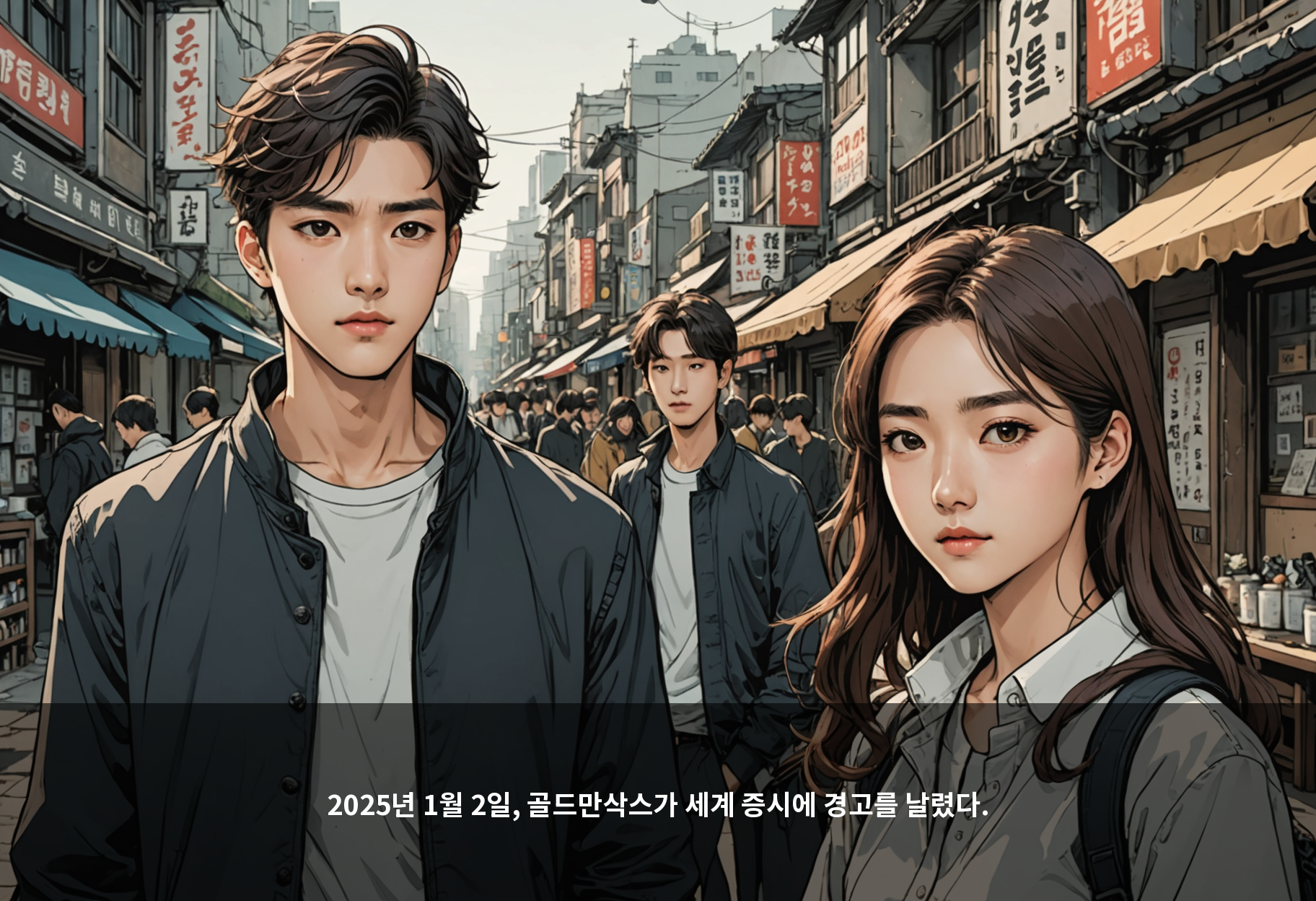 2025년 1월 2일, 골드만삭스가 세계 증시에 경고를 날렸다.