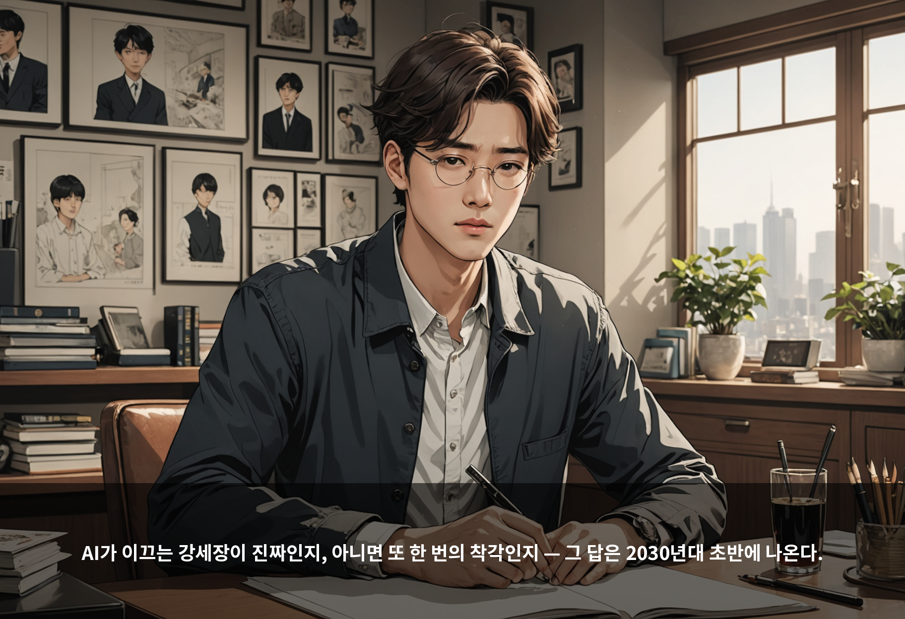 AI가 이끄는 강세장이 진짜인지, 아니면 또 한 번의 착각인지 — 그 답은 2030년대 초반에 나온다.