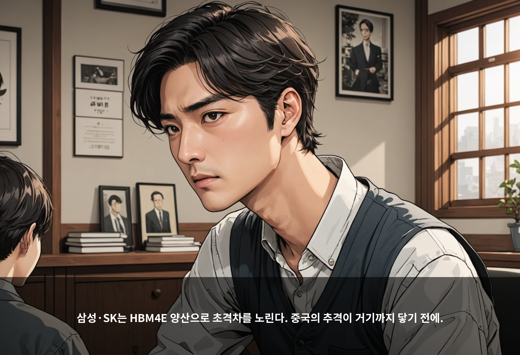 삼성·SK는 HBM4E 양산으로 초격차를 노린다. 중국의 추격이 거기까지 닿기 전에.