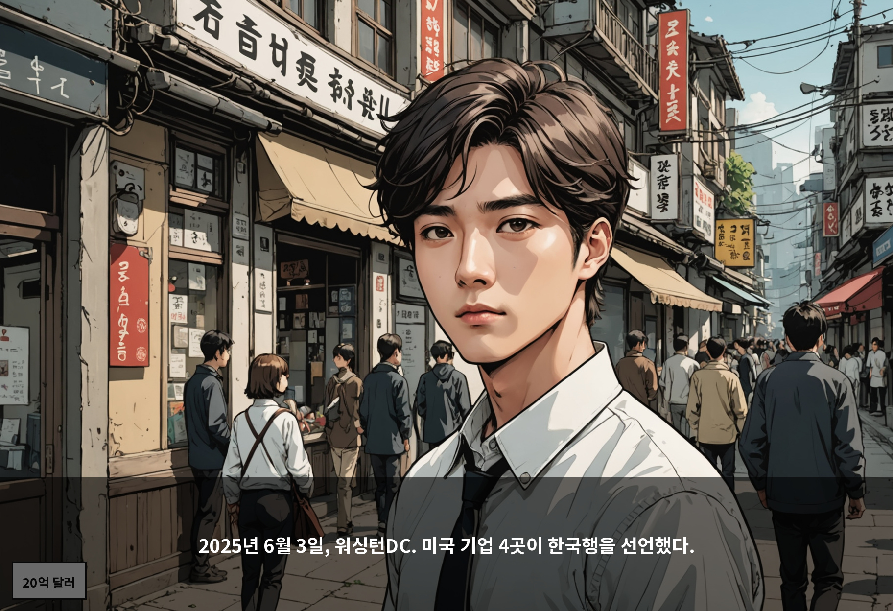 2025년 6월 3일, 워싱턴DC. 미국 기업 4곳이 한국행을 선언했다.