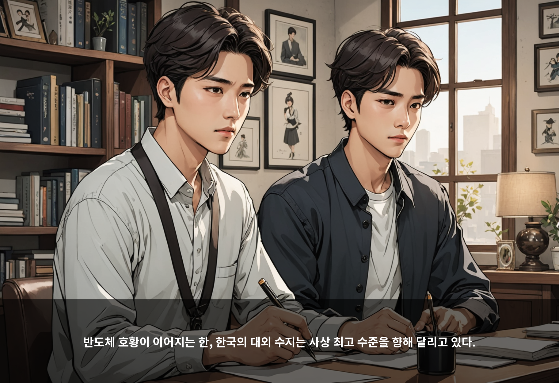 반도체 호황이 이어지는 한, 한국의 대외 수지는 사상 최고 수준을 향해 달리고 있다.