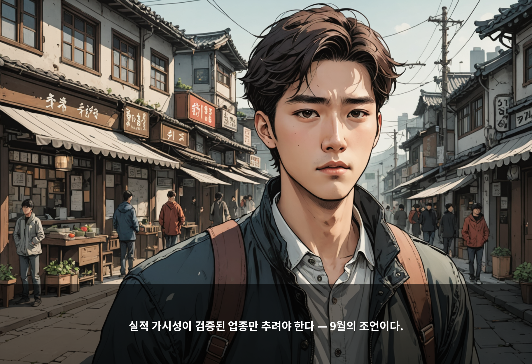 실적 가시성이 검증된 업종만 추려야 한다 — 9월의 조언이다.