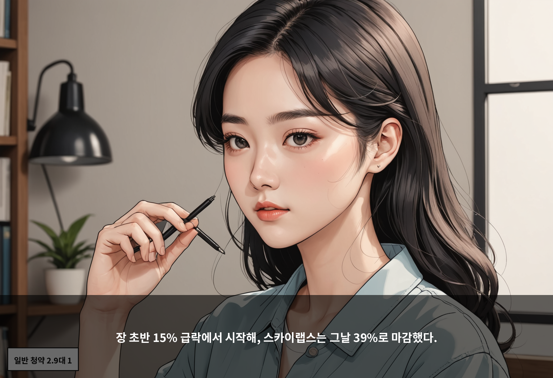 장 초반 15% 급락에서 시작해, 스카이랩스는 그날 39%로 마감했다.