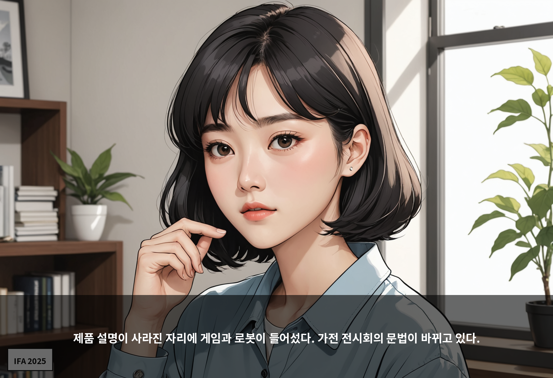 제품 설명이 사라진 자리에 게임과 로봇이 들어섰다. 가전 전시회의 문법이 바뀌고 있다.
