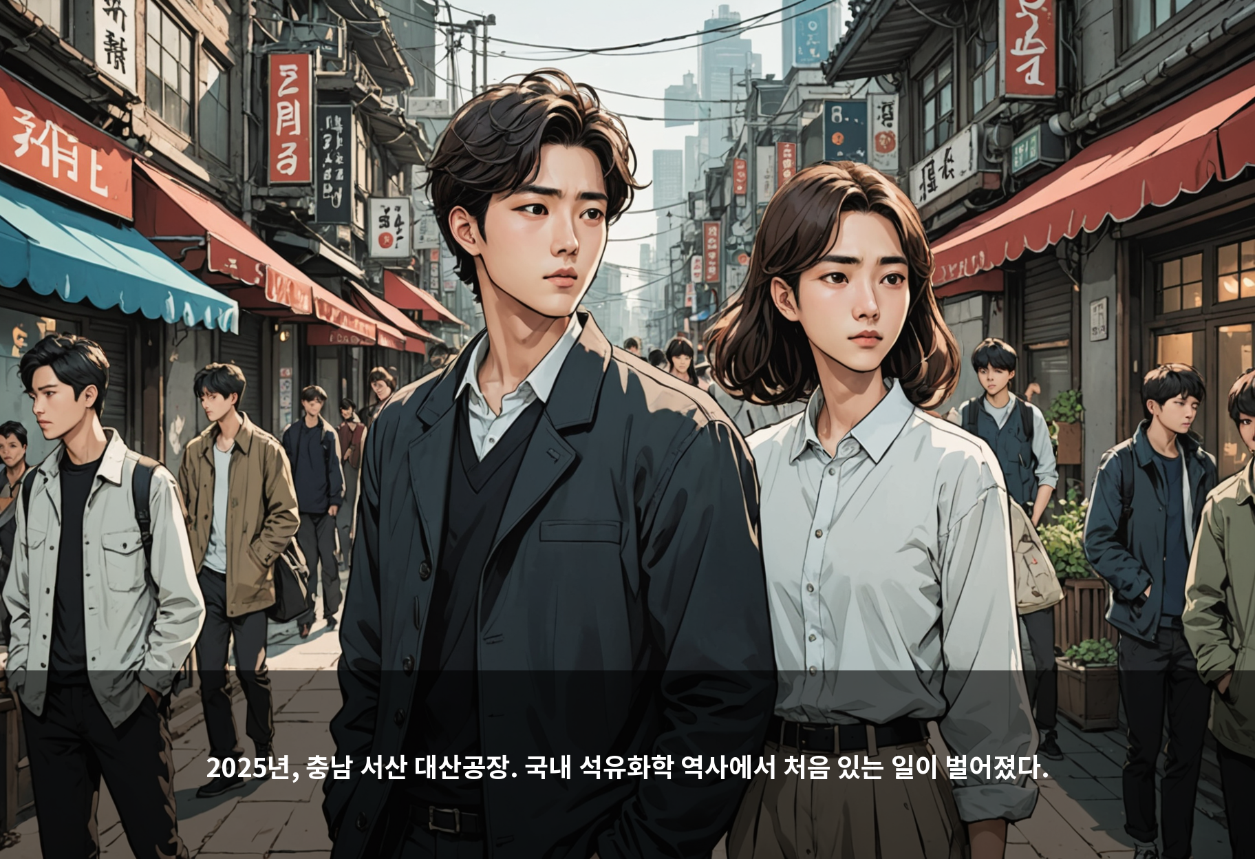 2025년, 충남 서산 대산공장. 국내 석유화학 역사에서 처음 있는 일이 벌어졌다.