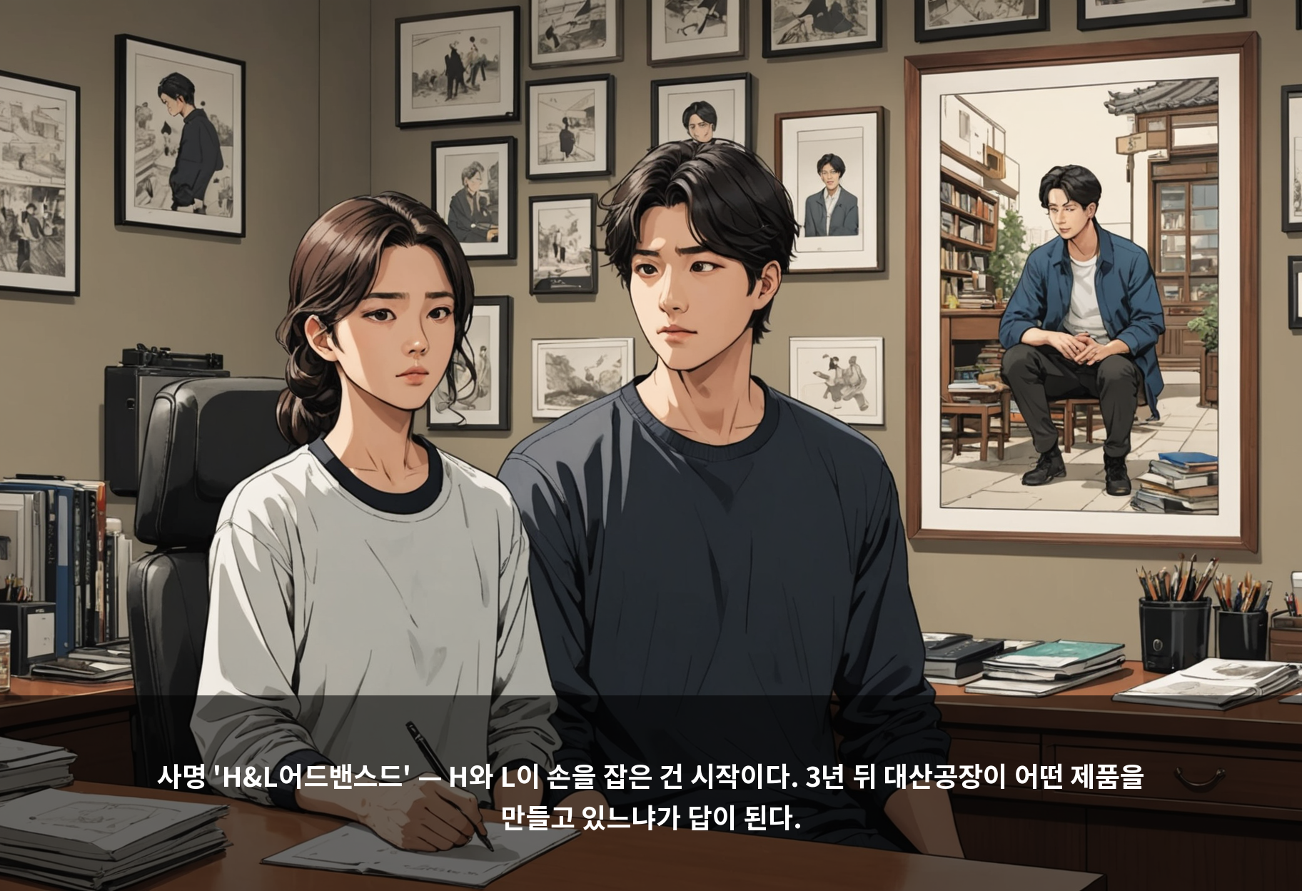 사명 'H&L어드밴스드' — H와 L이 손을 잡은 건 시작이다. 3년 뒤 대산공장이 어떤 제품을 만들고 있느냐가 답이 된다.