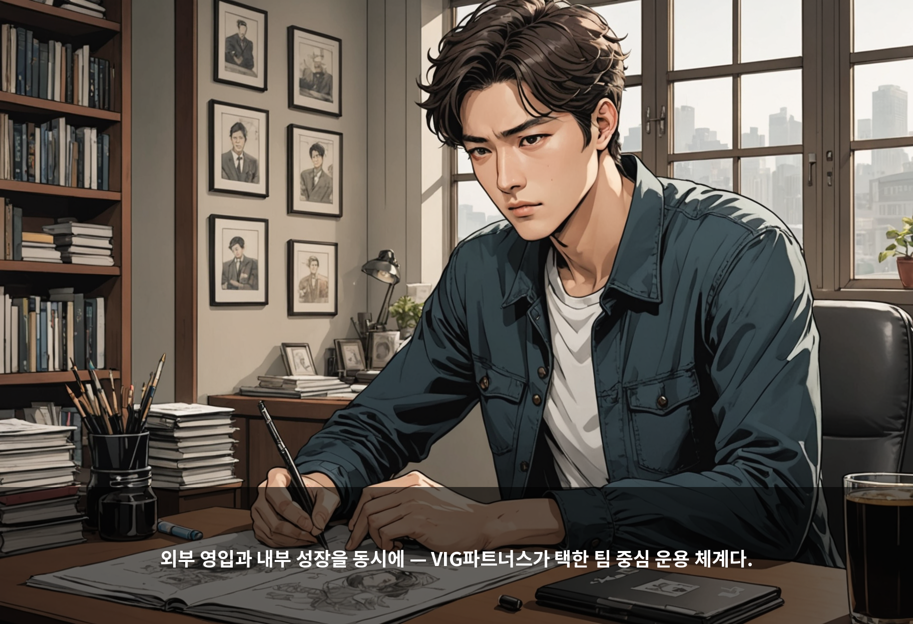 외부 영입과 내부 성장을 동시에 — VIG파트너스가 택한 팀 중심 운용 체계다.
