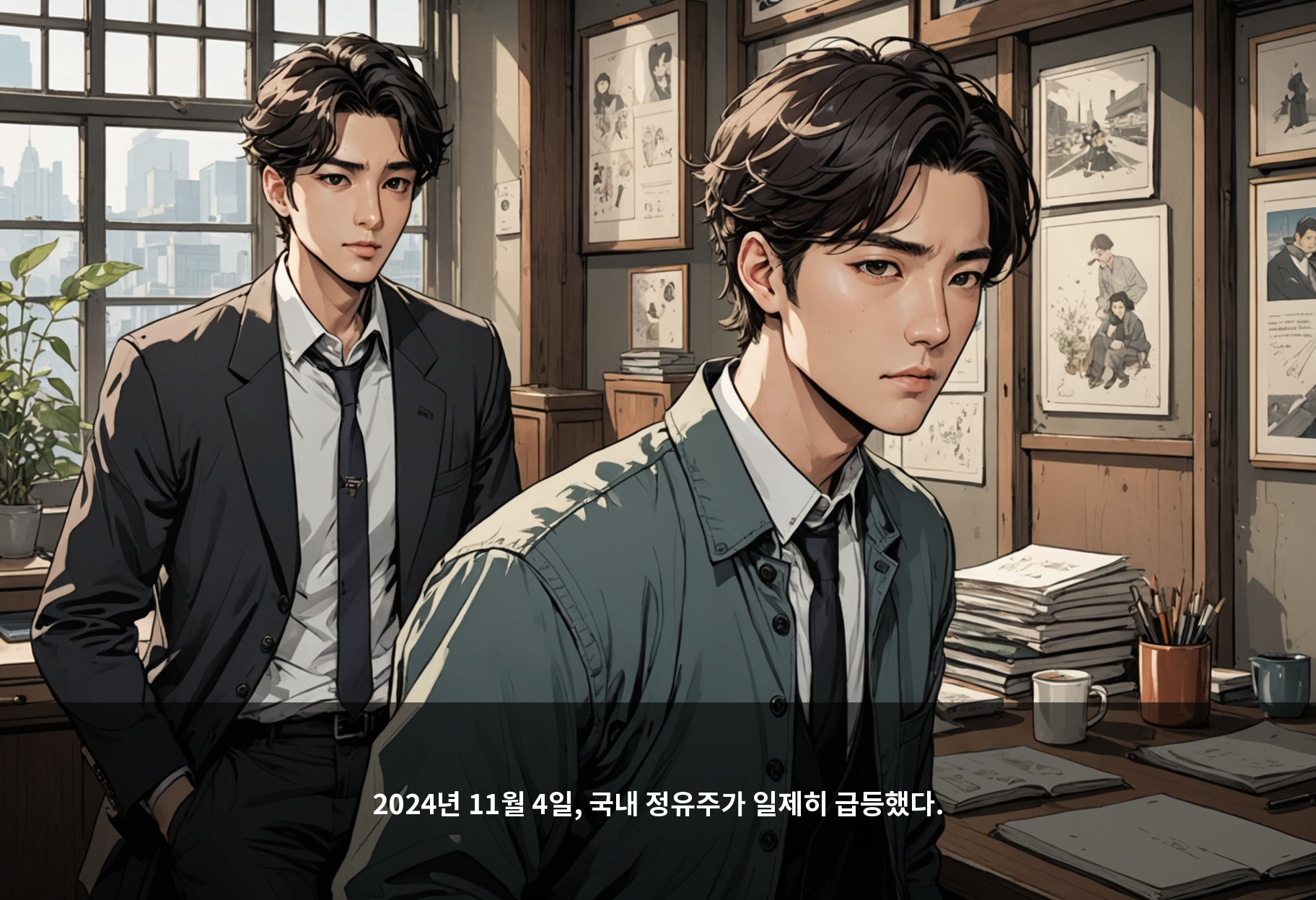 2024년 11월 4일, 국내 정유주가 일제히 급등했다.