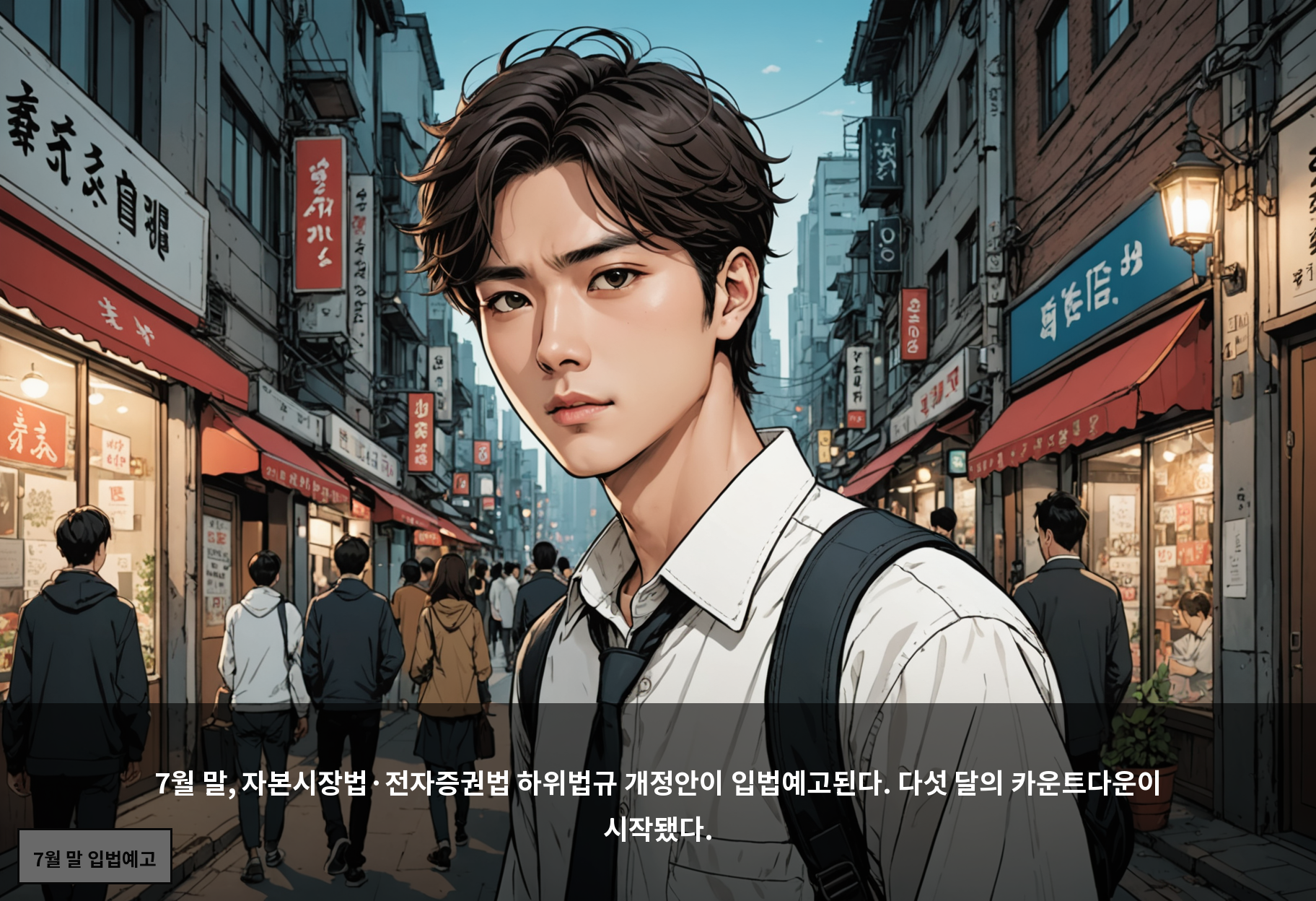 7월 말, 자본시장법·전자증권법 하위법규 개정안이 입법예고된다. 다섯 달의 카운트다운이 시작됐다.