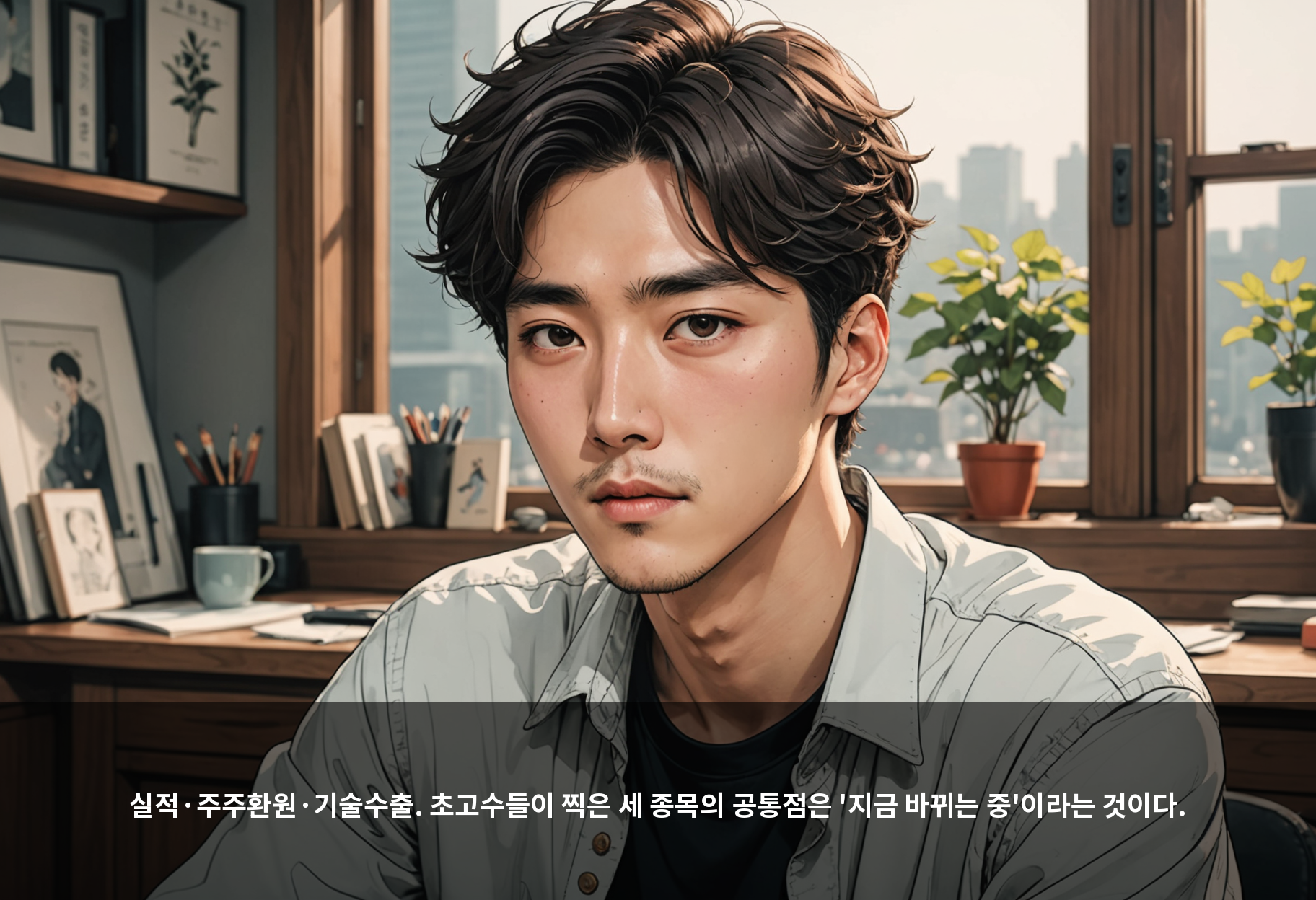 실적·주주환원·기술수출. 초고수들이 찍은 세 종목의 공통점은 '지금 바뀌는 중'이라는 것이다.