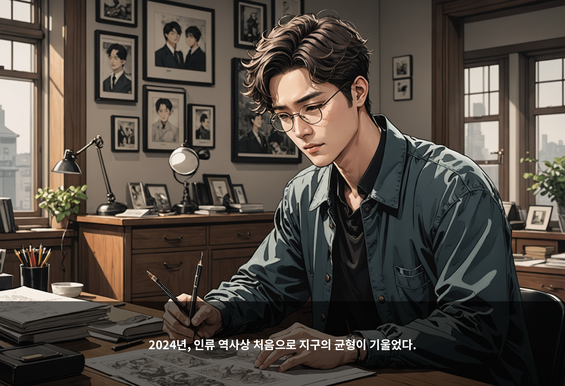 2024년, 인류 역사상 처음으로 지구의 균형이 기울었다.