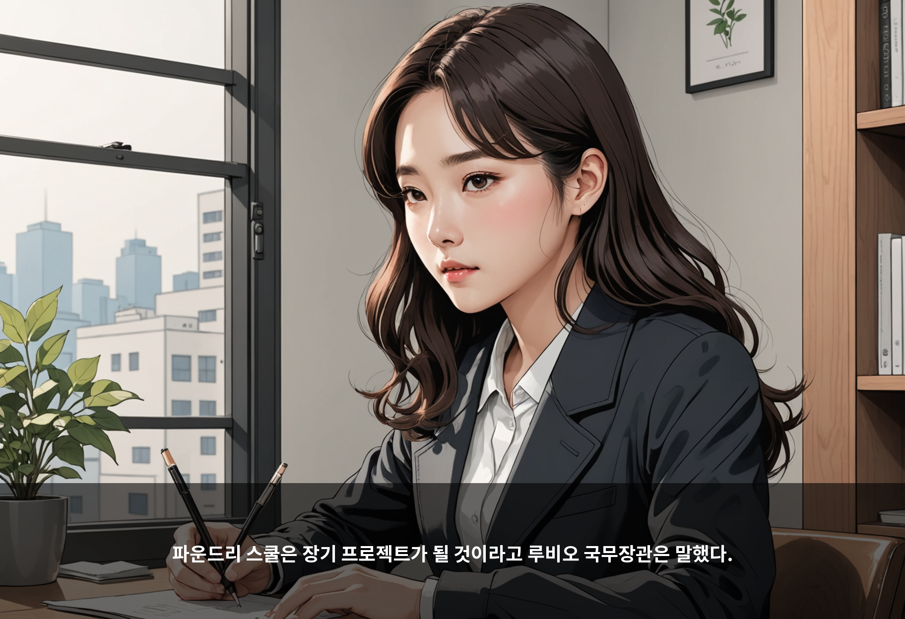 파운드리 스쿨은 장기 프로젝트가 될 것이라고 루비오 국무장관은 말했다.