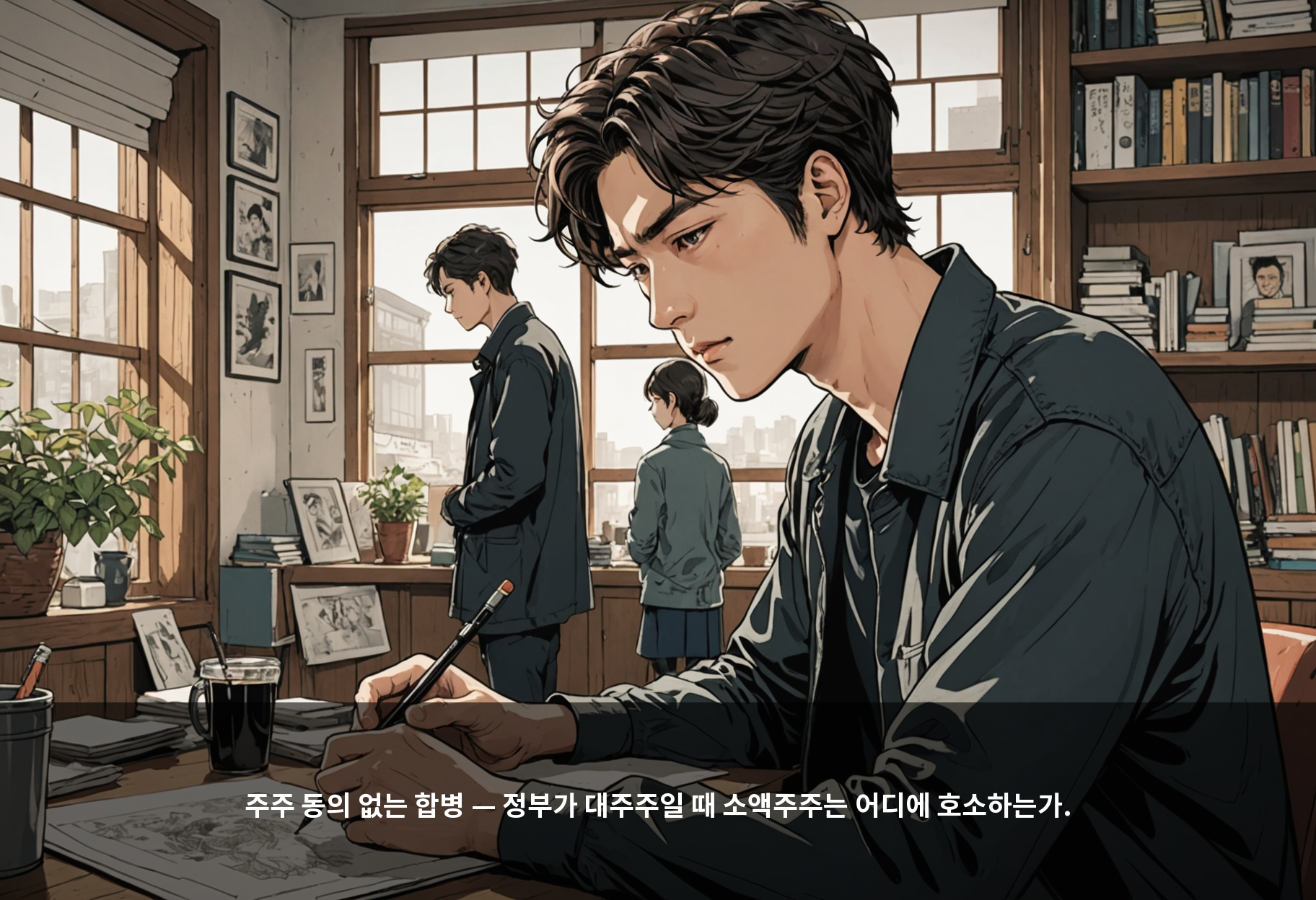 주주 동의 없는 합병 — 정부가 대주주일 때 소액주주는 어디에 호소하는가.