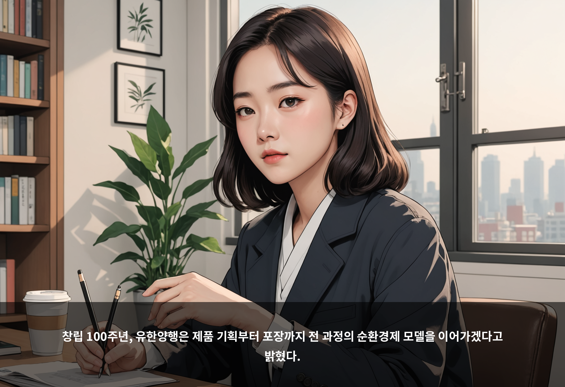 창립 100주년, 유한양행은 제품 기획부터 포장까지 전 과정의 순환경제 모델을 이어가겠다고 밝혔다.