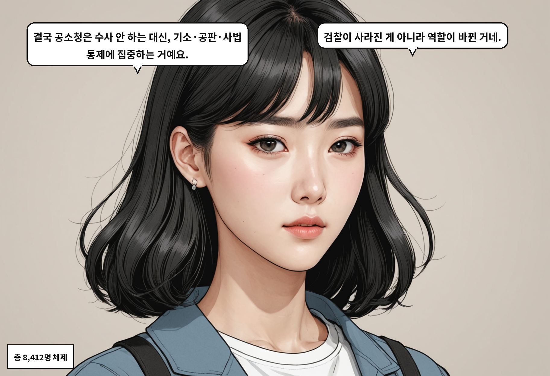 B: 결국 공소청은 수사 안 하는 대신, 기소·공판·사법 통제에 집중하는 거예요. A: 검찰이 사라진 게 아니라 역할이 바뀐 거네.