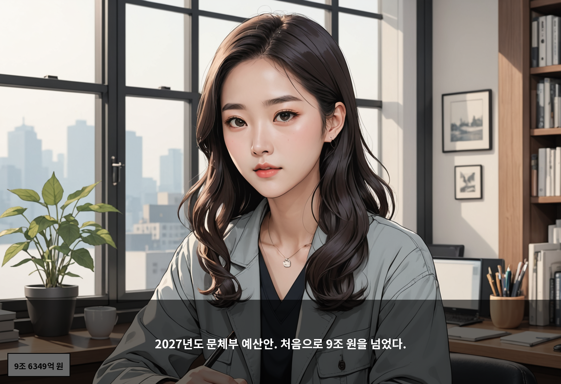 2027년도 문체부 예산안. 처음으로 9조 원을 넘었다.