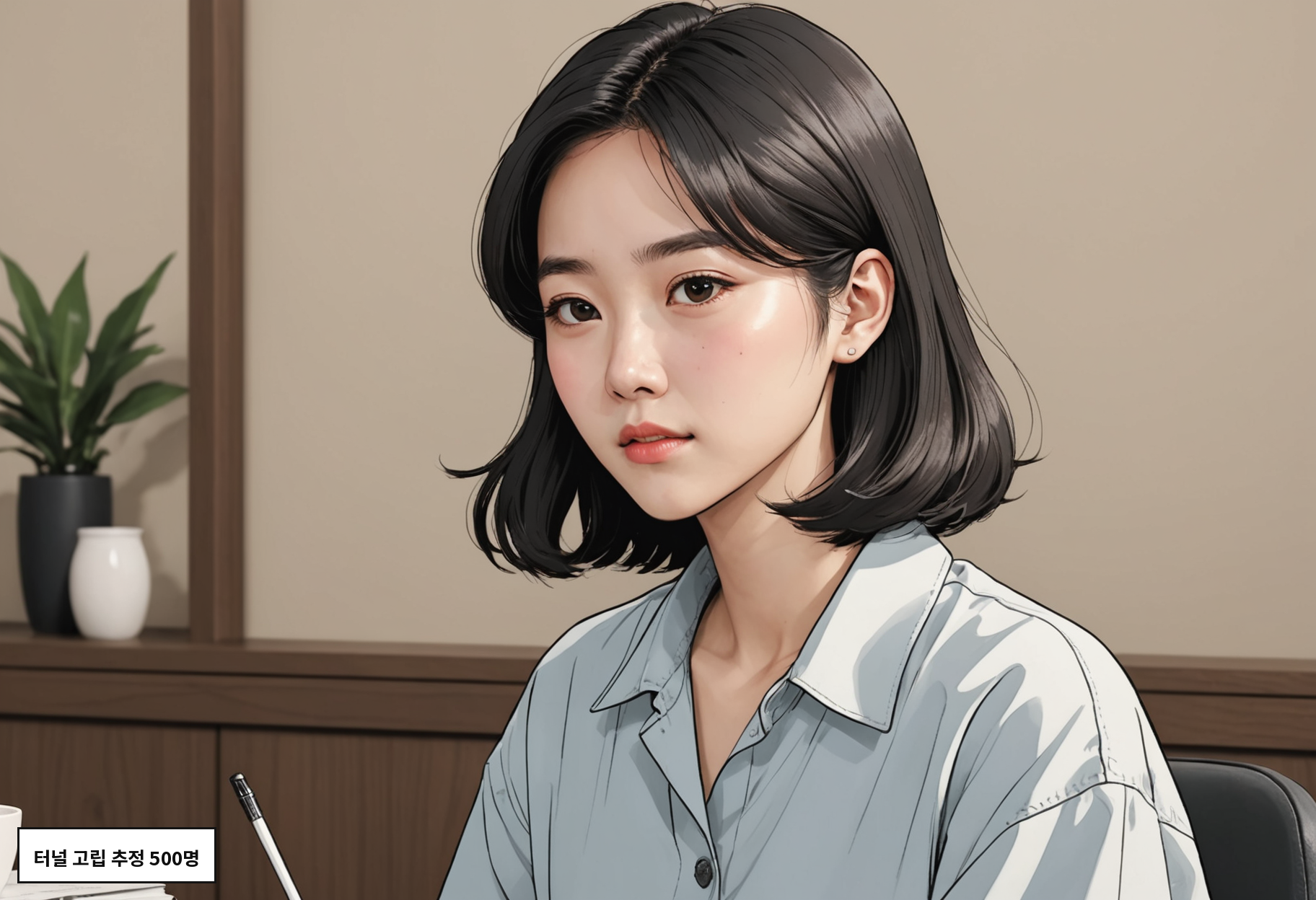 터널 고립 추정 500명