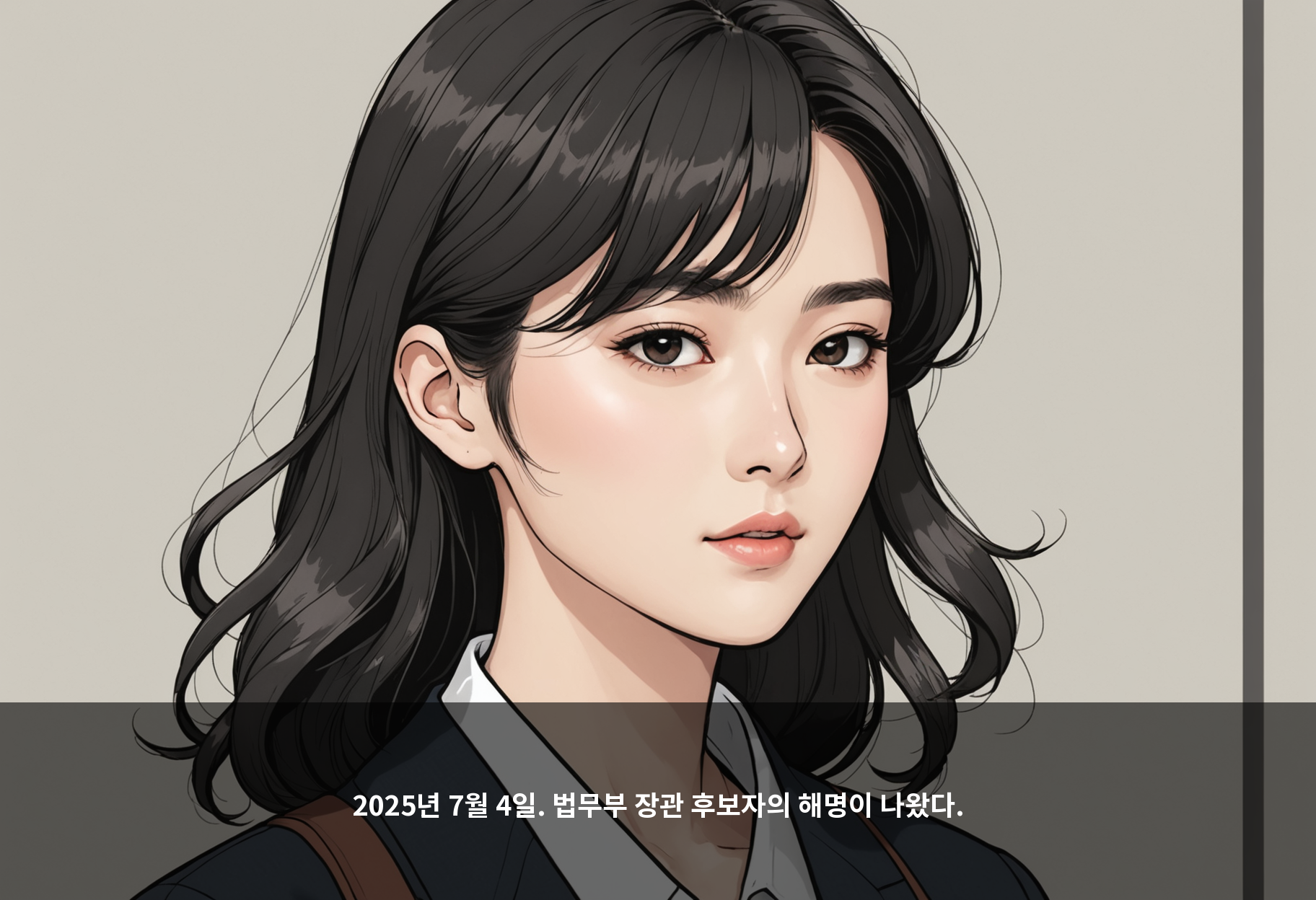 2025년 7월 4일. 법무부 장관 후보자의 해명이 나왔다.