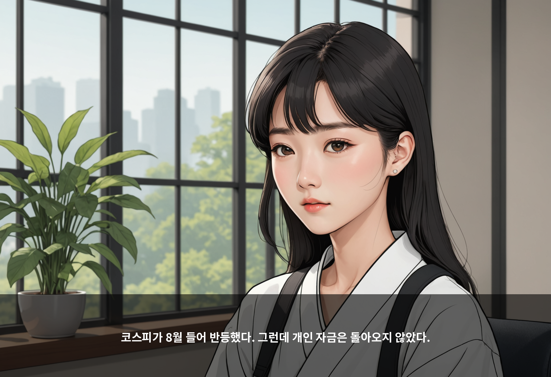 코스피가 8월 들어 반등했다. 그런데 개인 자금은 돌아오지 않았다.