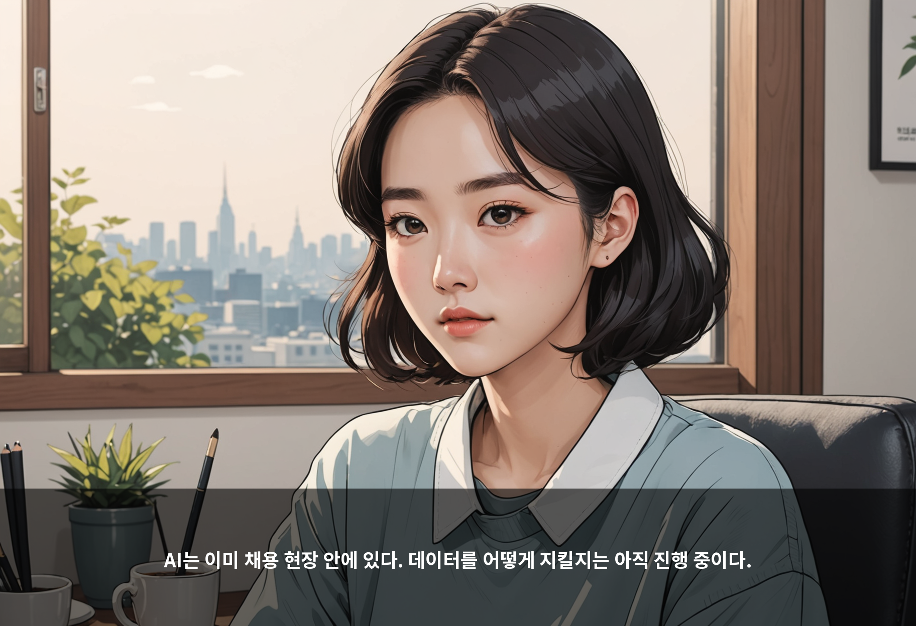 AI는 이미 채용 현장 안에 있다. 데이터를 어떻게 지킬지는 아직 진행 중이다.
