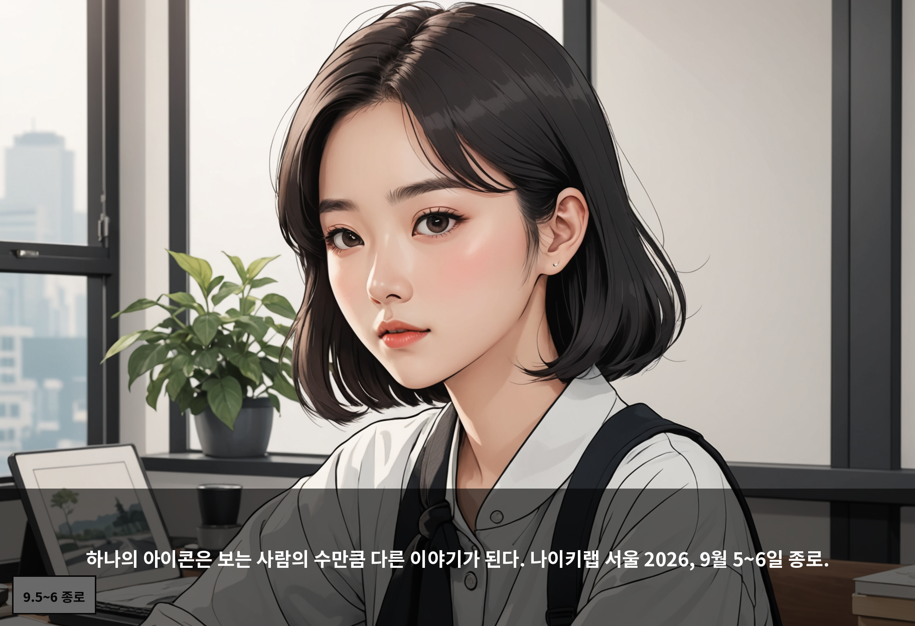 하나의 아이콘은 보는 사람의 수만큼 다른 이야기가 된다. 나이키랩 서울 2026, 9월 5~6일 종로.