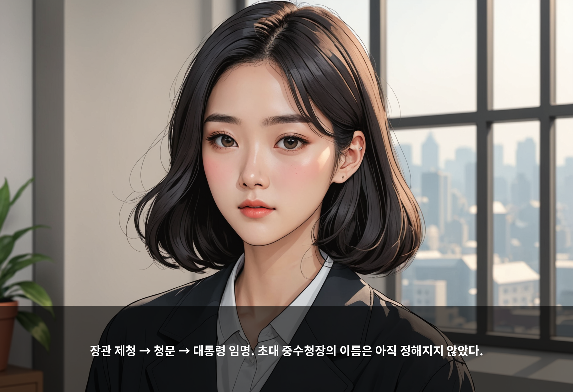 장관 제청 → 청문 → 대통령 임명. 초대 중수청장의 이름은 아직 정해지지 않았다.