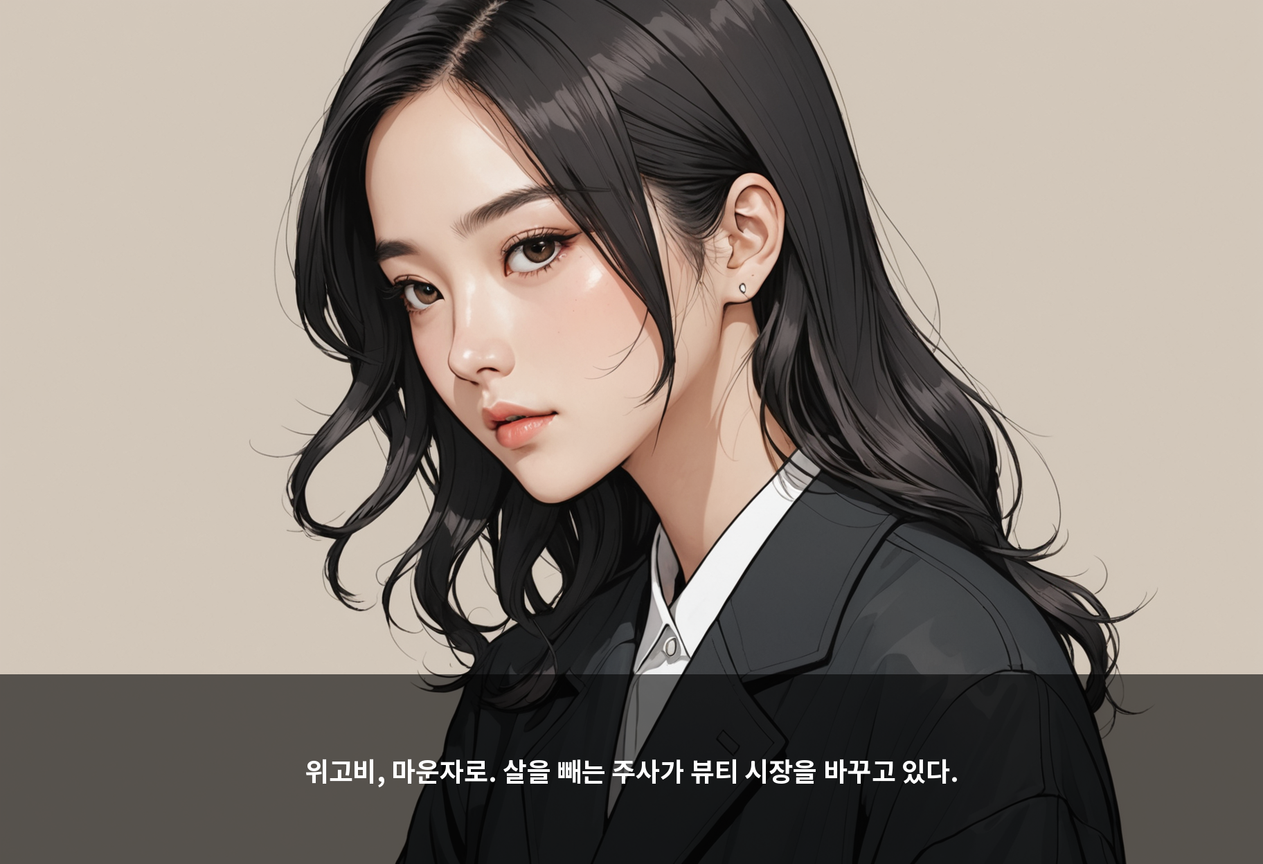 위고비, 마운자로. 살을 빼는 주사가 뷰티 시장을 바꾸고 있다.
