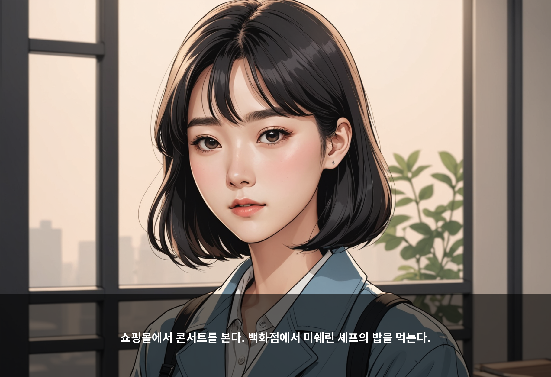 쇼핑몰에서 콘서트를 본다. 백화점에서 미쉐린 셰프의 밥을 먹는다.