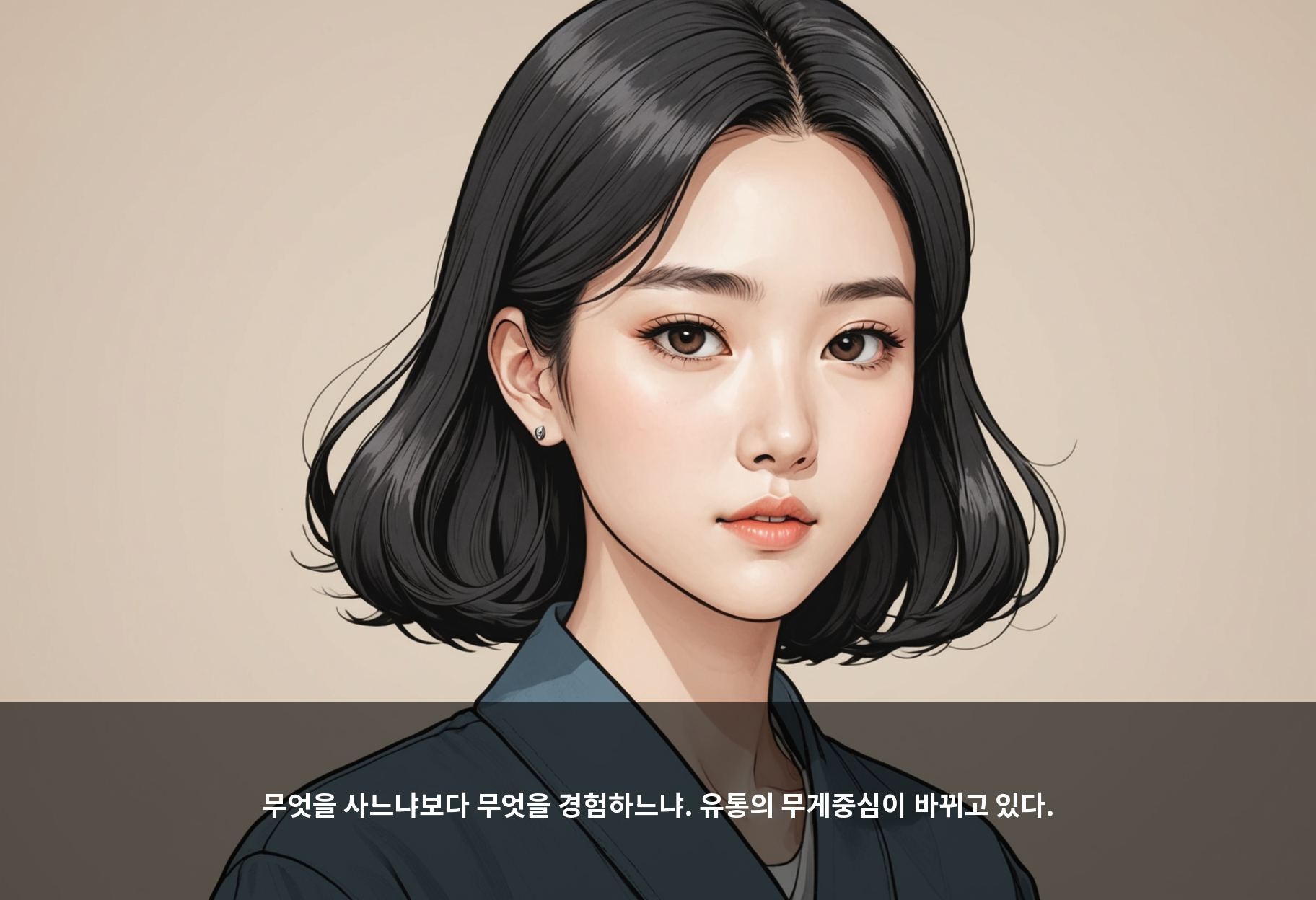 무엇을 사느냐보다 무엇을 경험하느냐. 유통의 무게중심이 바뀌고 있다.