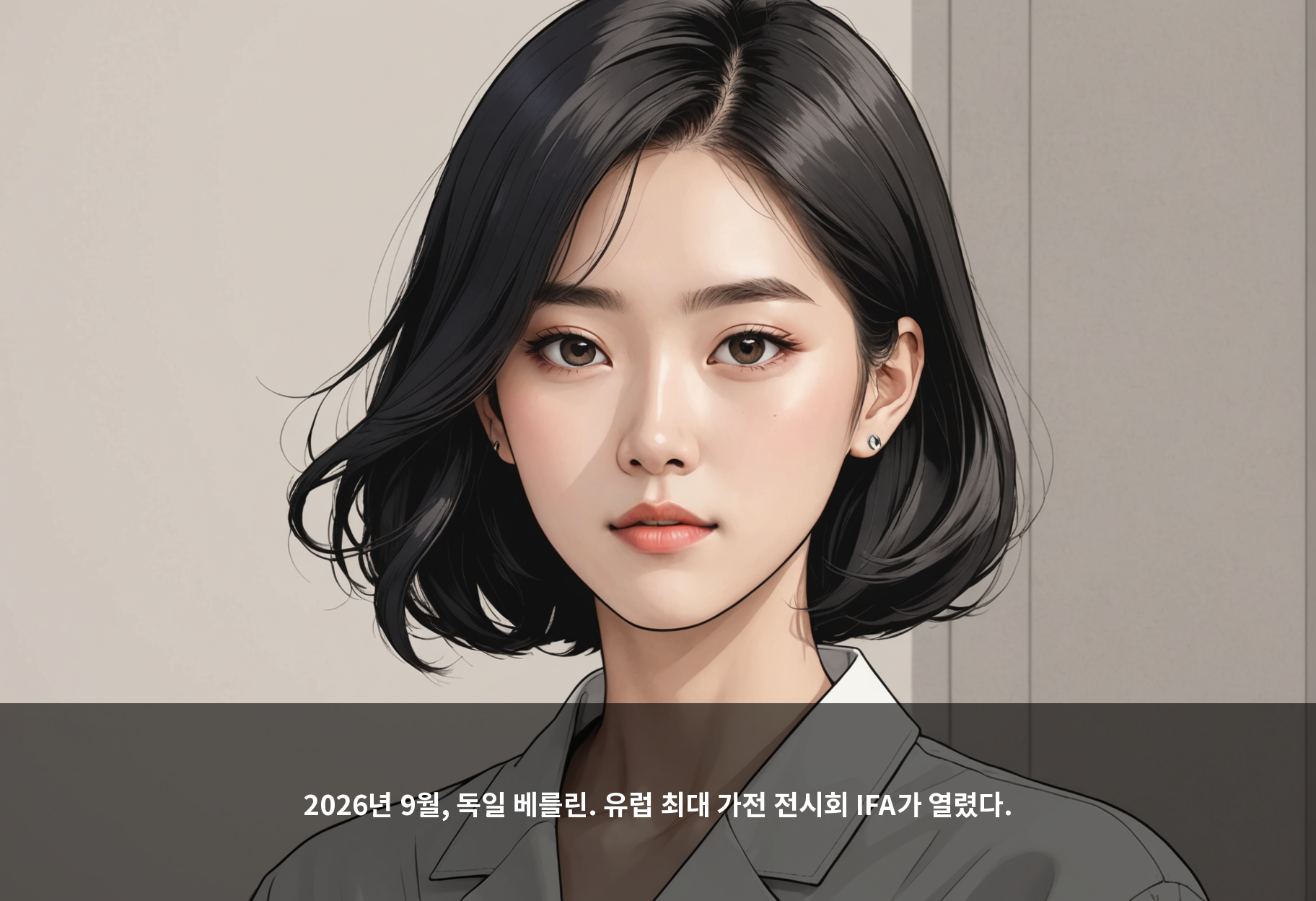 2026년 9월, 독일 베를린. 유럽 최대 가전 전시회 IFA가 열렸다.