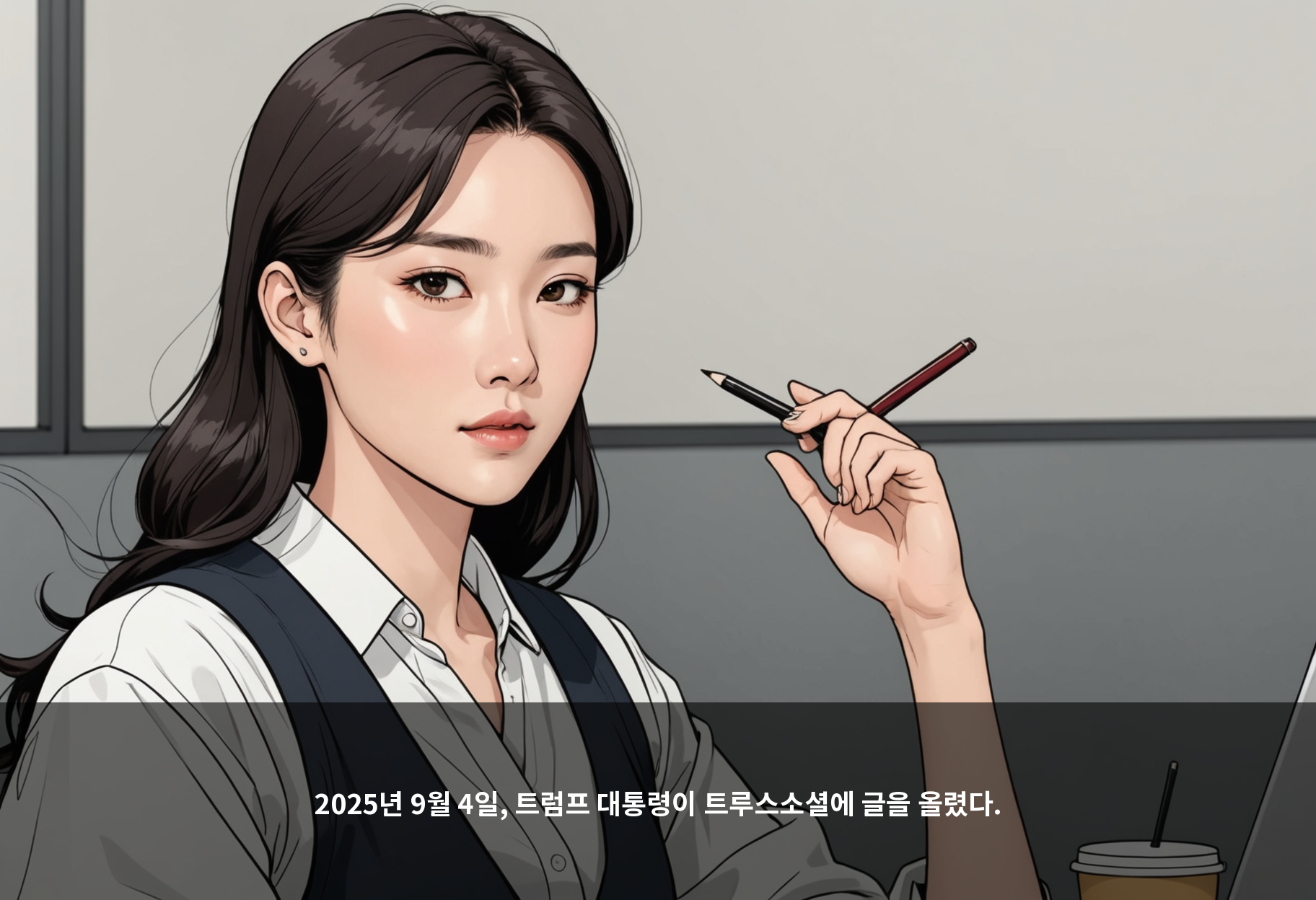 2025년 9월 4일, 트럼프 대통령이 트루스소셜에 글을 올렸다.