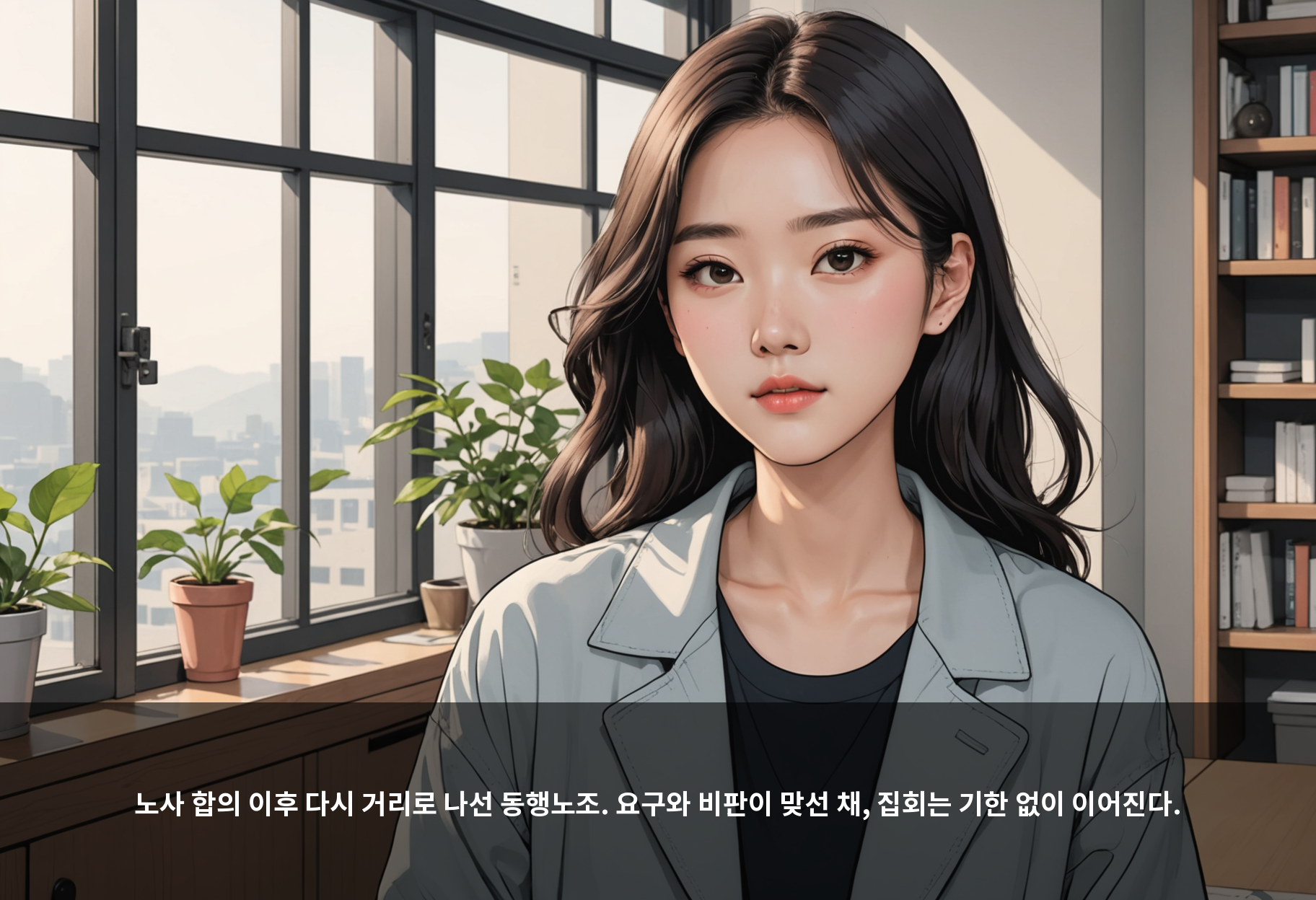 노사 합의 이후 다시 거리로 나선 동행노조. 요구와 비판이 맞선 채, 집회는 기한 없이 이어진다.