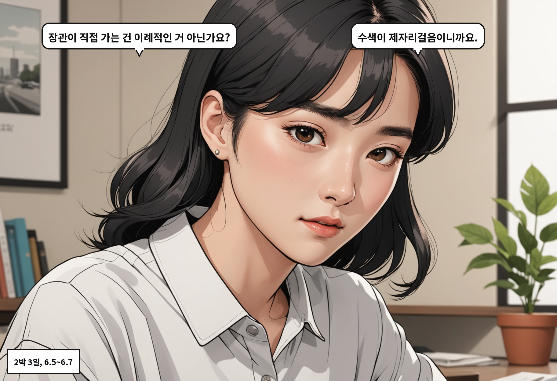 A: 장관이 직접 가는 건 이례적인 거 아닌가요? B: 수색이 제자리걸음이니까요.