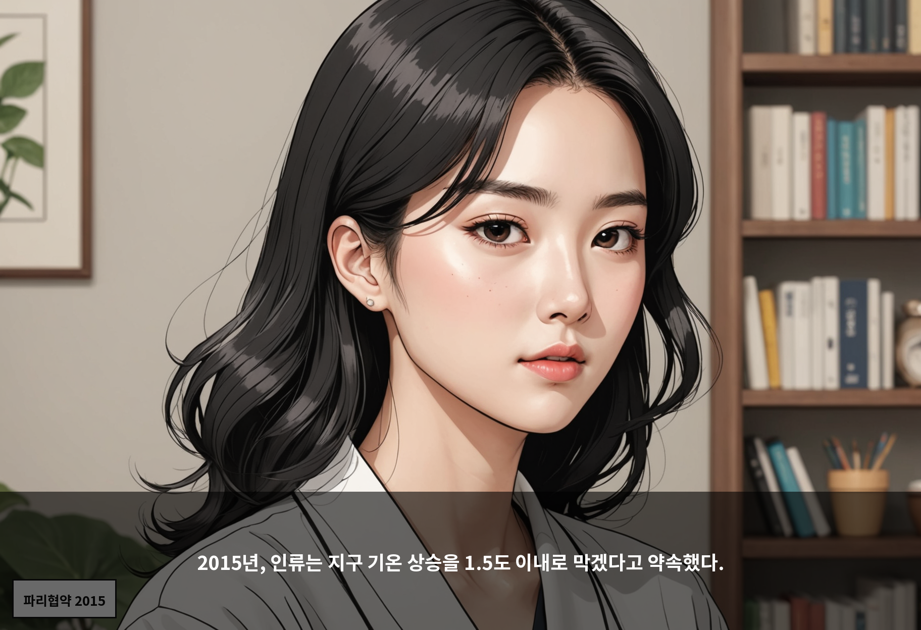 2015년, 인류는 지구 기온 상승을 1.5도 이내로 막겠다고 약속했다.
