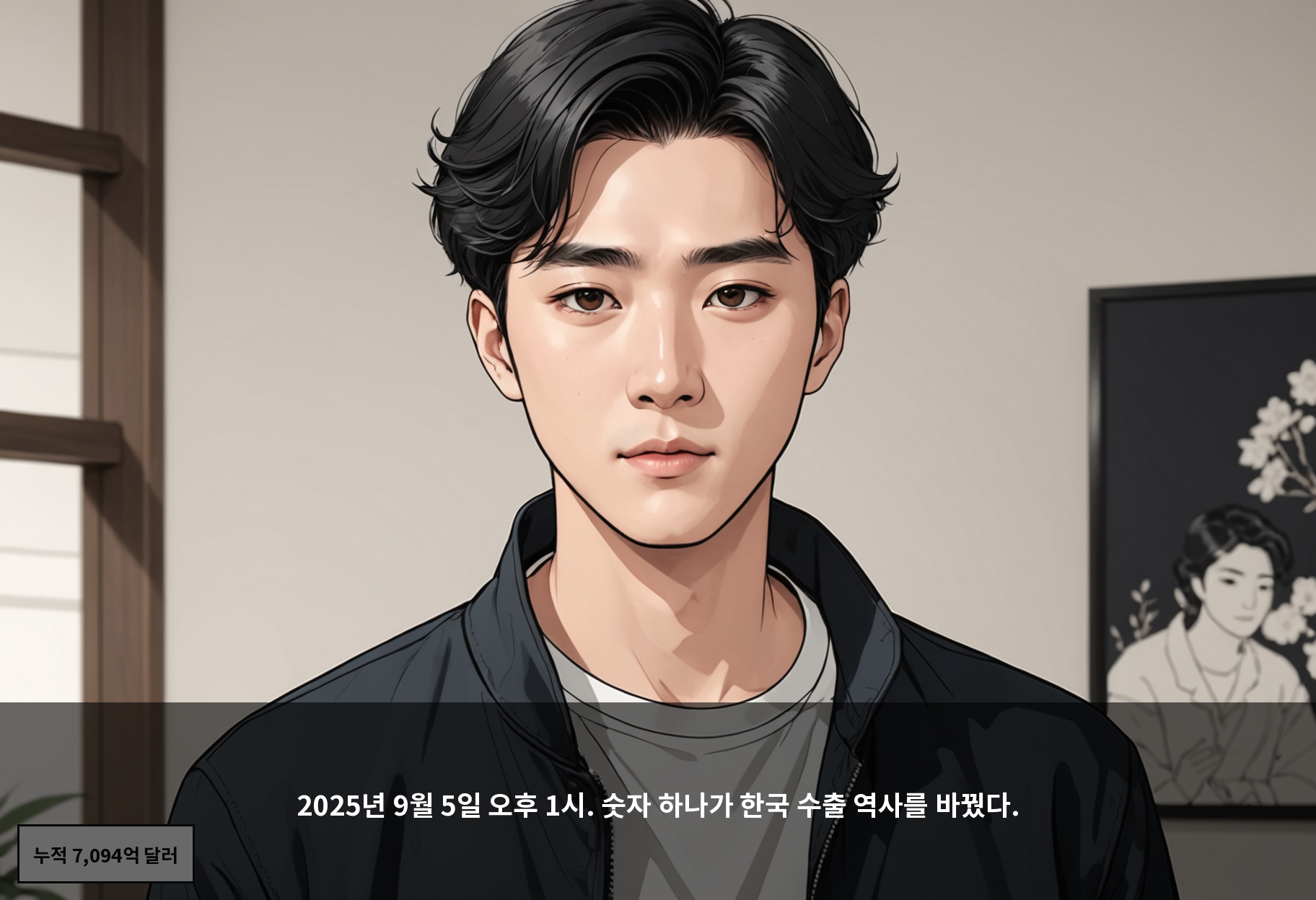 2025년 9월 5일 오후 1시. 숫자 하나가 한국 수출 역사를 바꿨다.