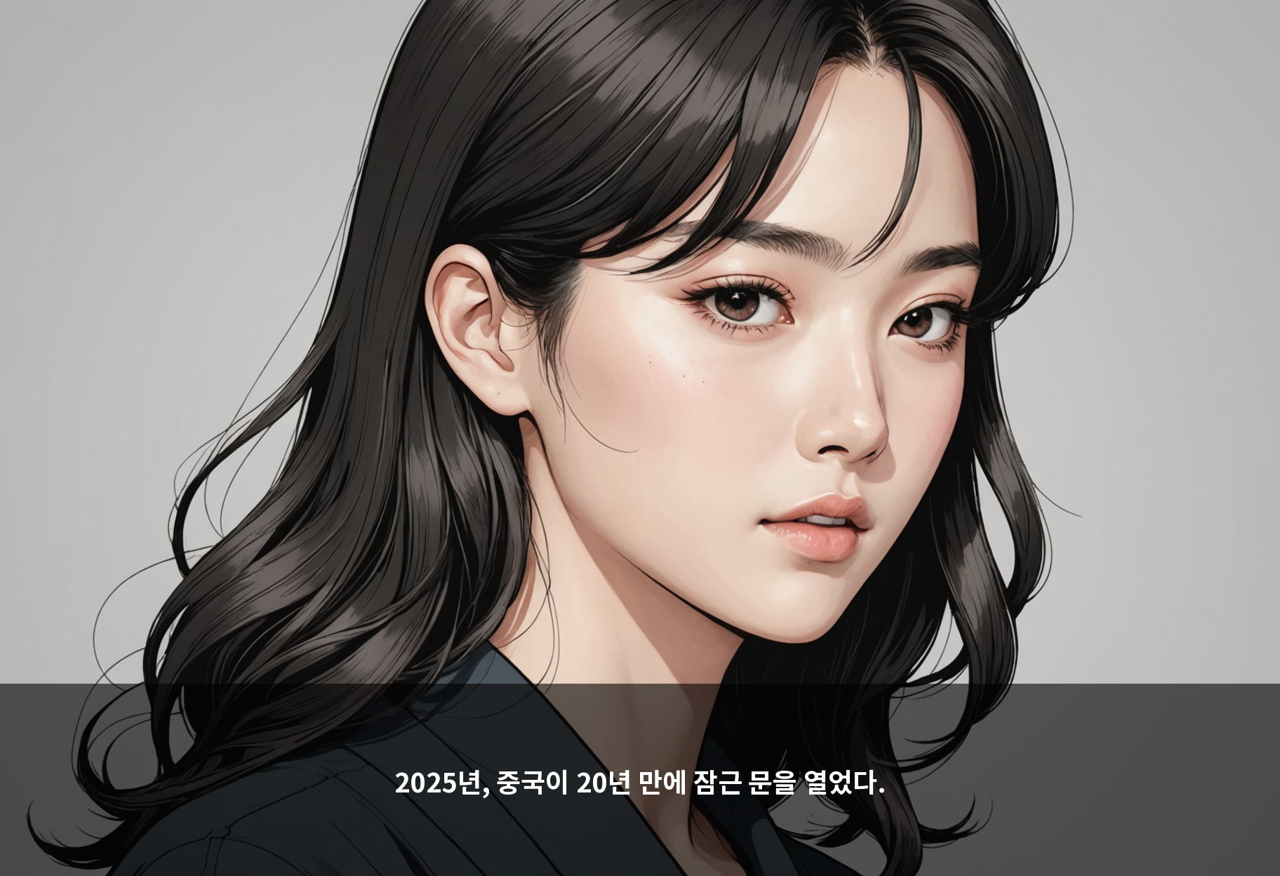 2025년, 중국이 20년 만에 잠근 문을 열었다.