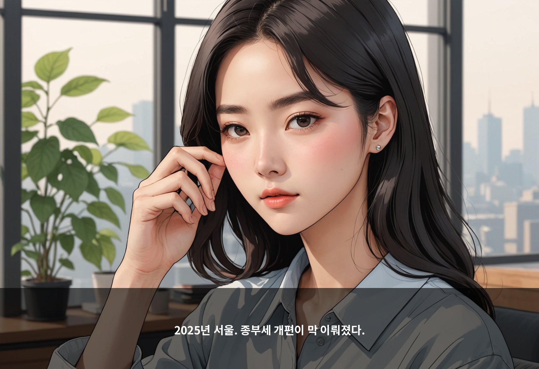 2025년 서울. 종부세 개편이 막 이뤄졌다.