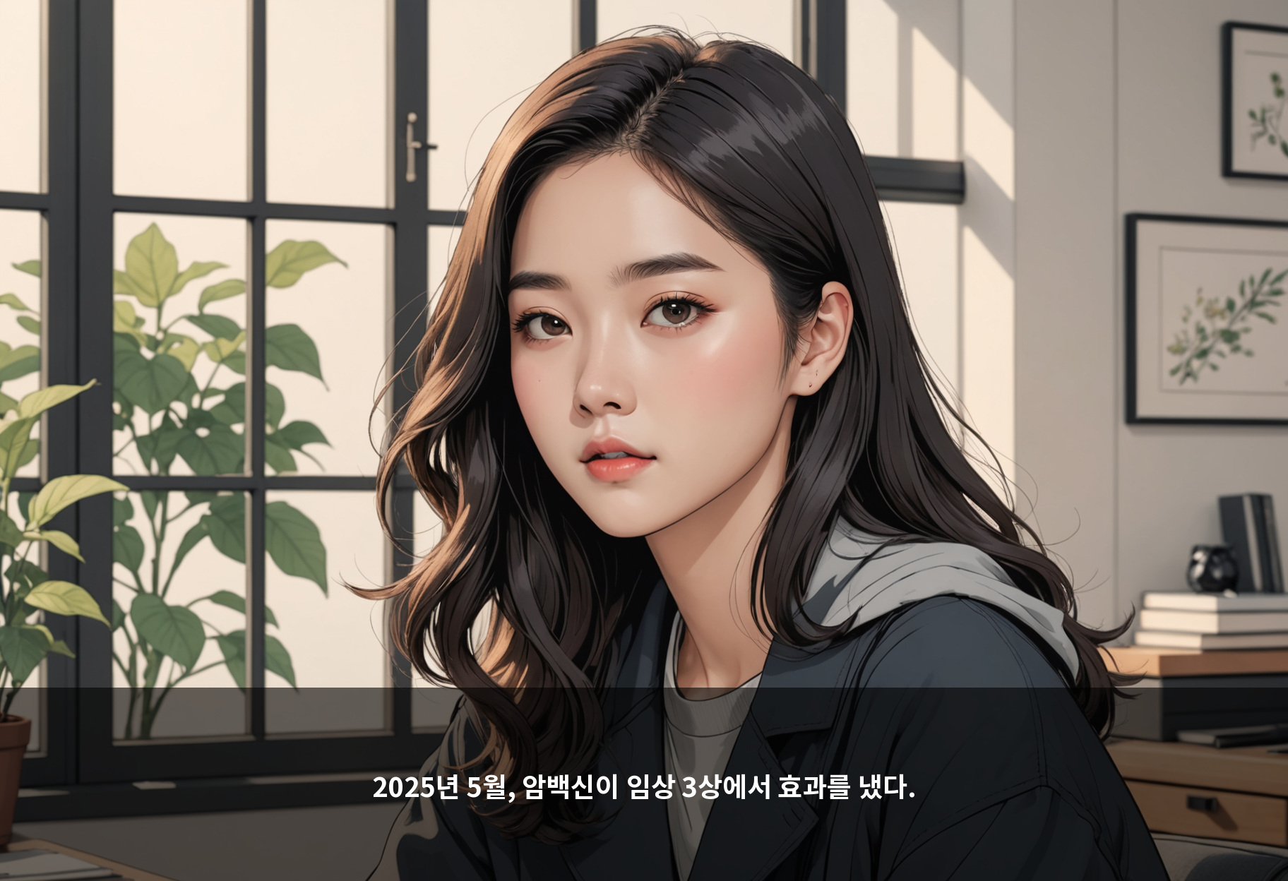 2025년 5월, 암백신이 임상 3상에서 효과를 냈다.