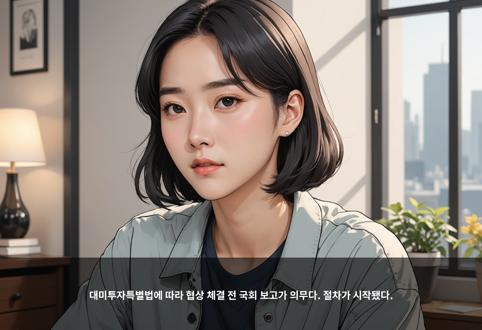 대미투자특별법에 따라 협상 체결 전 국회 보고가 의무다. 절차가 시작됐다.