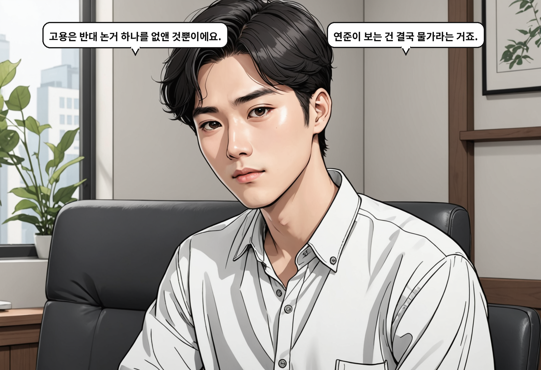 B: 고용은 반대 논거 하나를 없앤 것뿐이에요. A: 연준이 보는 건 결국 물가라는 거죠.